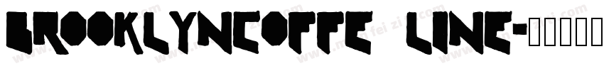 brooklyncoffe line字体转换
